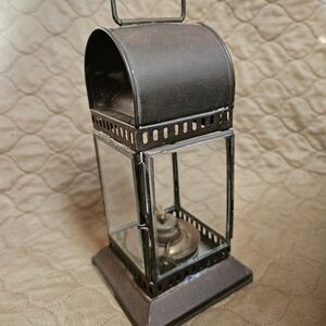 Solid Brass Oil Lamp